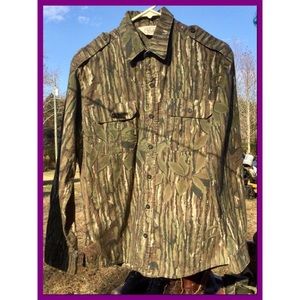 Vtg Hunters Shirt, sz M reg